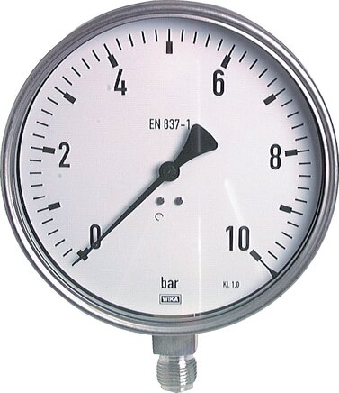 Exemplary representation: Vertical chemical pressure gauge